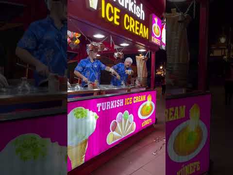 Turkish Icecream @ Global Village!