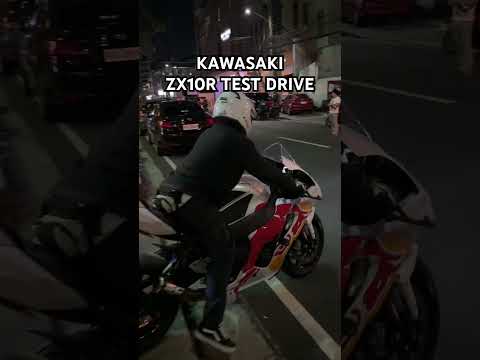 Kawasaki ZX10R TEST DRIVE & SOUND CHECK! Kabado Bente owner Gar 😅 #scproject #zx10r #juzo96th #fyp