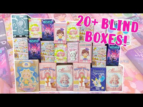 Let's Open 20+ Blind Boxes from KikaGoods! POP MART, RE-MENT, NINIZEE, FINDING UNICORN AND MORE! MMM