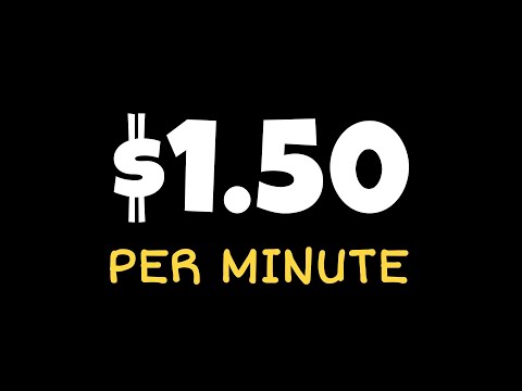 1 Minute = $1.50 🤑 Make Money online (New Website)