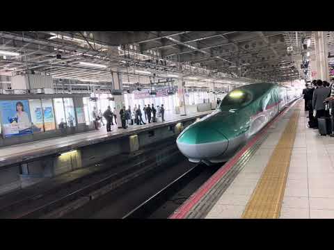 Catching Hayabusa Shinkansen To Tokyo