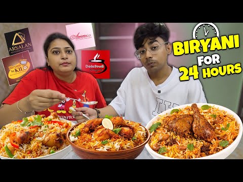 I only ate BIRYANI for 24 Hours!🍚😋