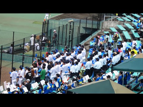 岐阜聖徳学園高校の応援！中日チャンステーマで盛り上がる！　高校野球岐阜県夏予選　岐阜聖徳学園vs県岐阜商