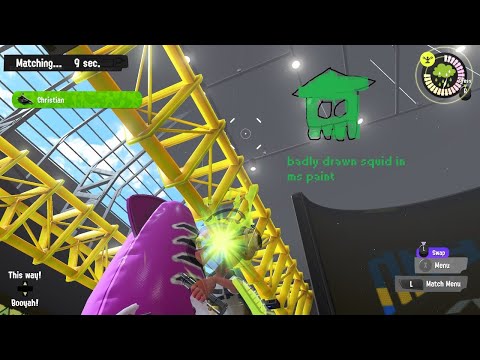 How some splatoon matches went for me | splatoon compilation #9