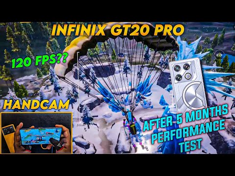 INFINIX GT 20 PRO HANDCAM🔥BGMI/PUBG AFTER 5 MONTH PERFORMANCE TEST  #infinixgt20pro #infinix