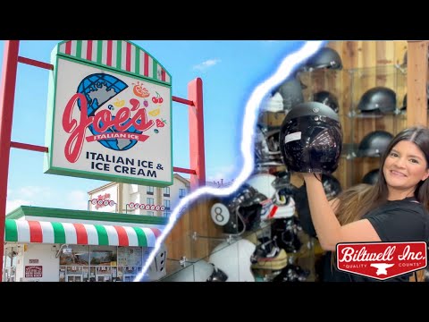 BILTWELL BANANZA / HELMET SHOPPING / JOE'S ICE CREAM / BEST ICE CREAM IN TOWN