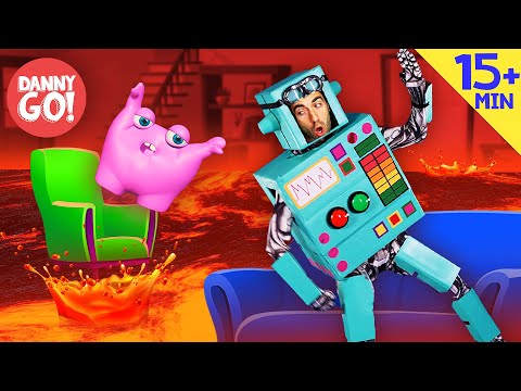 Lava, Robots, Twist + more! 🌋🤖 /// Danny Go! Dance Along Song Compilation for Kids