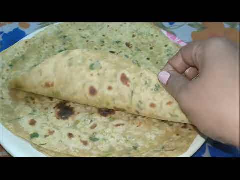 how to make mehi paratha recipe in telugu//menthikura parata//paratha//simple & tasty recipe