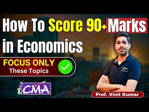 Learn How To Score 90+ in CMA Foundation! Essential Topics & Smart Techniques! By Prof. Vinit Kumar