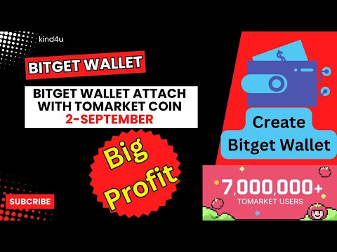 "How to Create a Bitget Wallet and Attach it to ToMarket Coin | Listing on September 2nd"