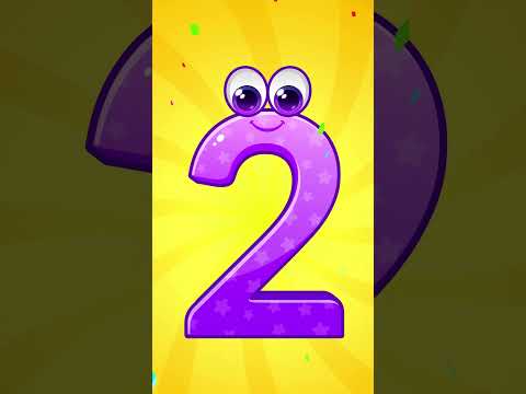 Number 2 🥰 | Dancing Two, Tracing, and Counting 2 | Lucas & Friends #shorts