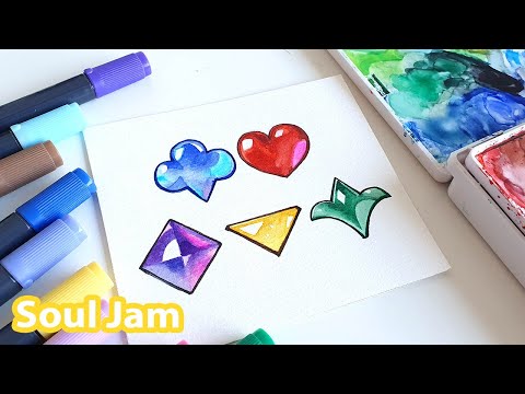 How to draw Soul Jam from Cookie Run Kigndom | Gemstones