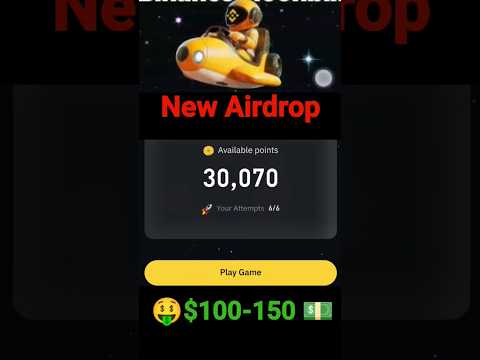 Telegram New Airdrop  | Binance Airdrop earn $100 🤑#crypto #airdrop #telegram