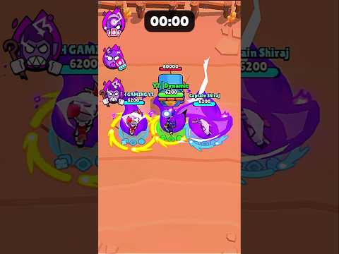 3 Same Brawlers vs Heist Safe #brawlstars #shorts