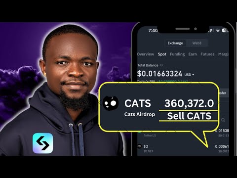 LIVE - How to Withdraw CATS Token From Bitget to Bank Account