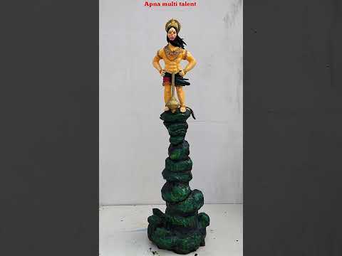 बजरंगबली मूर्ती बनाने सीखें || Bajrangbali murti making || how to make hanuman