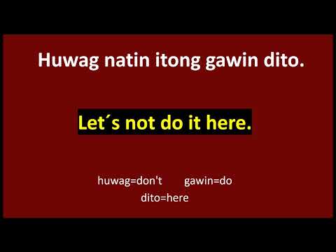 75 TAGALOG ENGLISH SENTENCES/SPEAKING PRACTICE FOR FILIPINO LEARNERS-3