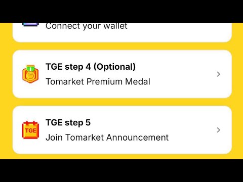 Tomarket 🍅 App Airdrop Criteria | TGE Step | #tge #tomarket #tg #tomarketapp #airdrop #criteria #nft