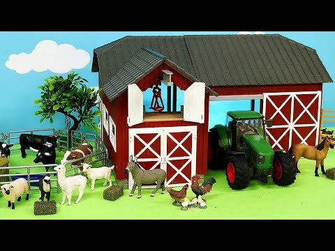 Red Barn Playset with Farm Animal Friends!