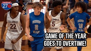 GAME OF THE YEAR!? UNDEFEATED TEAMS GO TO OVERTIME | Columbus Academy vs. Bishop Ready highlights