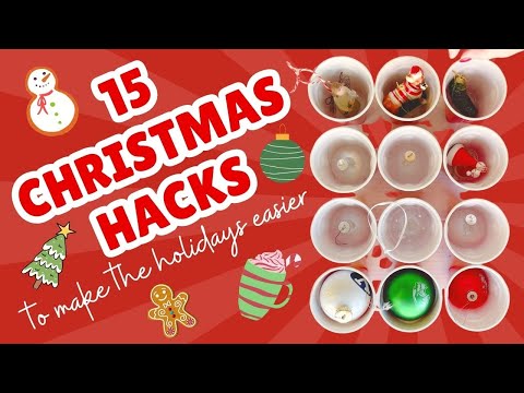 15 Christmas Hacks To Make The Holidays Easier