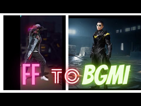 || FF to BGMI 😎😎😎 || plz like and Subscribe....