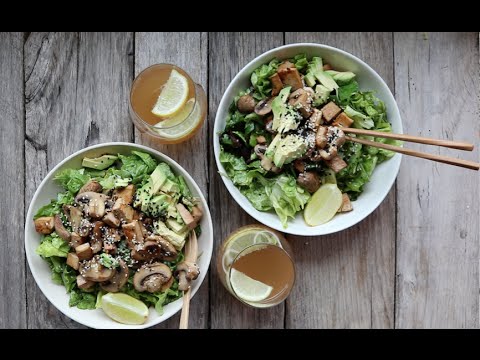 EASY PEASY 10 MINUTE SALAD | FILLING | VEGAN & HEALTHY