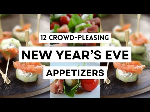 12 Crowd-pleasing NEW YEAR'S EVE APPETIZERS To Kick off Your 2025 Party! #sharpaspirant