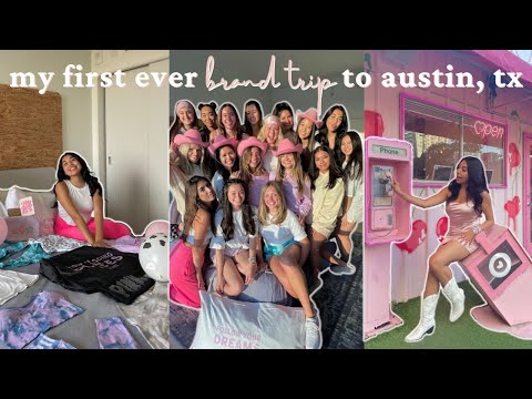 come with me to austin, texas for my first brand trip!! | vspink spring 2022 incentive trip