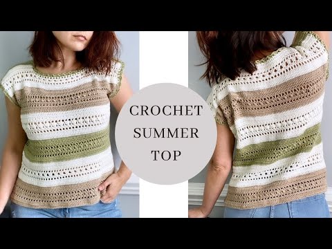 Crochet Summer Top Free Pattern