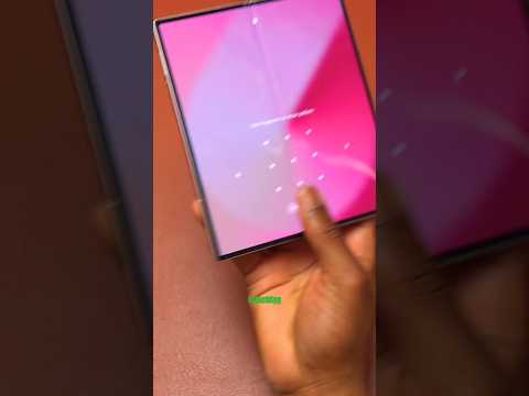 Galaxy Z Fold 6 One HandOpening #galaxyzfold6 #zfold6#fy #fyp #samsung#fold6