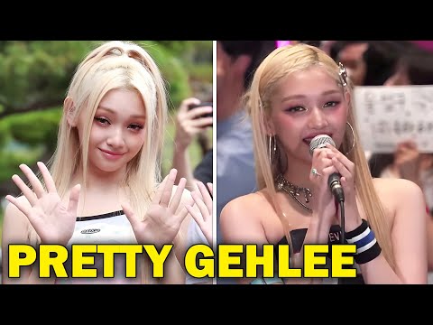 UNIS Gehlee drew attention left and right just because of being Pretty