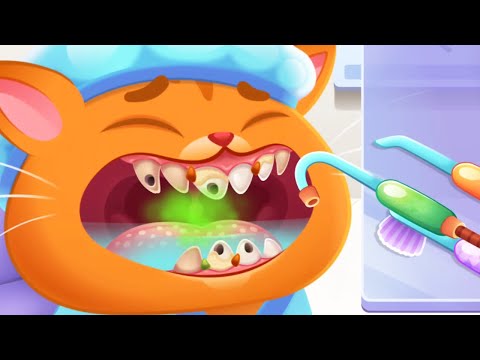 Bubbu 2 My Virtual Pet - My Cute Little Kitten Pet Care - Dentist,  Pet Doctor Care Fun Kids Game