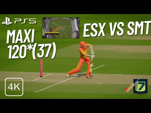 [PS5️⃣]🏏ESX VS SMT🔹T2️⃣0️⃣🔹It sounded good !!!🔹#Cricket 24🔹4k🔹#Gameplay🔹60FPS🔹Maxi [Career Mode]