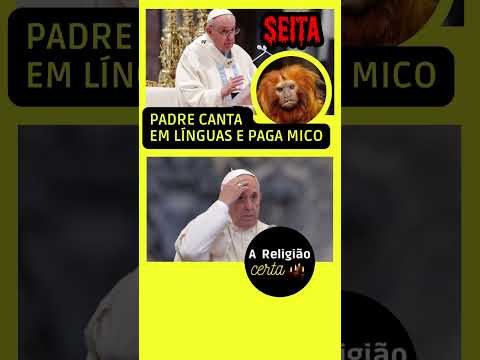 Padre Canta Em Línguas Estranhíssimas #areligiaocerta