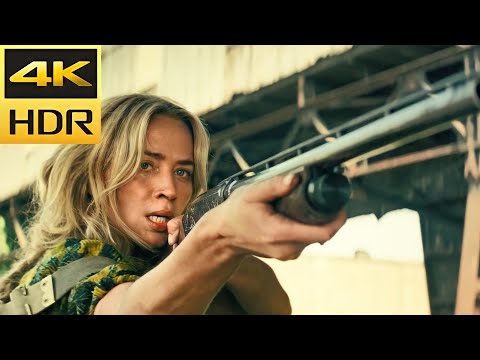 A Quiet Place Part II / Bear Trap Scene ("Baby, Please. Shh!") | Movie CLIP 4K