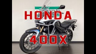 ホンダ HONDA ４００Ｘ エンジン音 ２０２２年倒立フォークダブルディスクモデル！フォグランプ・センスタ他オプション多数！ #400x