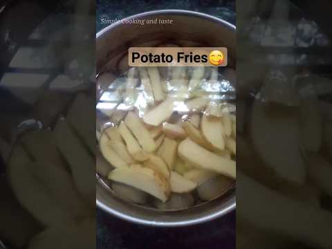 Potato Fries 😋recipe😋 #streetfoodrecipe #shorts  #tastyfood #foodchannel