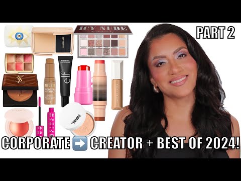 2024 BEST MAKEUP + CORPORATE TO FULL TIME CREATOR, what I've learned Pt 2