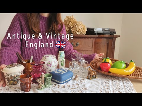 Antiques & Vintage shopping🍋Trip to Birmingham, England│vlog