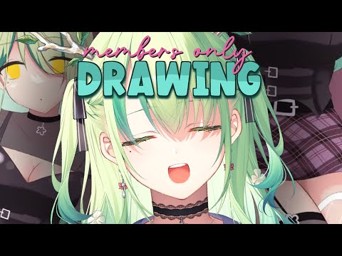 【Members Only Drawing】 Working on art from months ago teehee