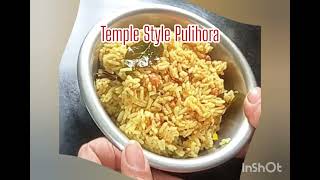 Tamarind Rice | Temple Style Pulihora Prasad