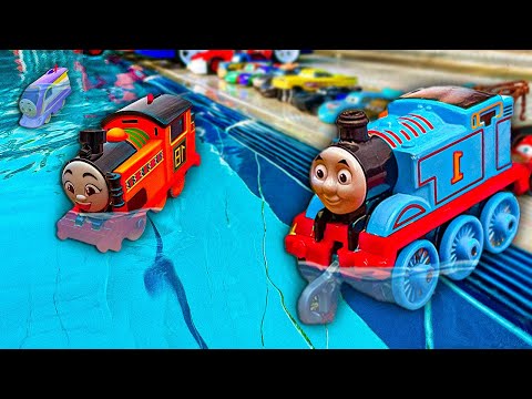 Looking for Thomas & Friends toys | Thomas The Train & Friends swimming in the pool