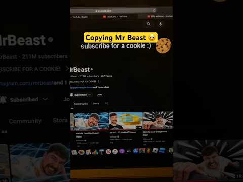 Copying Mr Beasts Banner 😳🔥 #feed #mrbeast #shortfeed #trending #videos #shorts #foryou #search