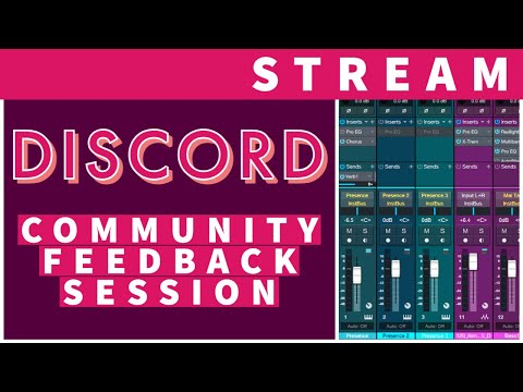 Discord Feedback Session