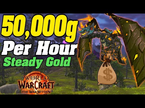 50,000g Per/Hr STEADY On This Oldschool Goldfarm! War Within Goldfarm