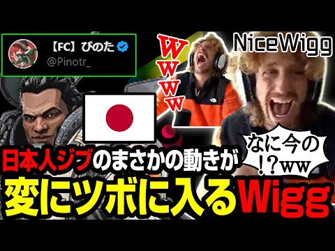 【Apex翻訳】ぴのたの動きが変にツボに入ったNiceWigg【まとめぺくす】