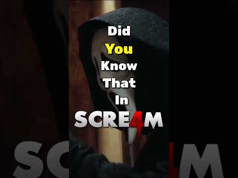 Scream 4 - Insane Details You Obviously Missed...