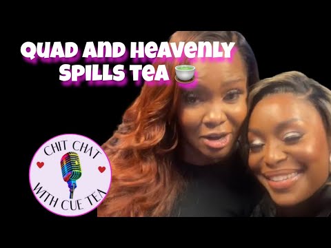 QUAD AND DR. HEAVENLY SPILL TEA 🍵 #marriedtomedicine #bravotv #bravo