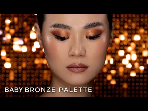 Classic Glam Eye Look ft. the BABY BRONZE EYESHADOW PALETTE| Natasha Denona Makeup